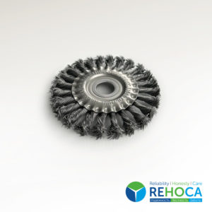Щетка дисковая для УШМ 125х22 мм REHOCA